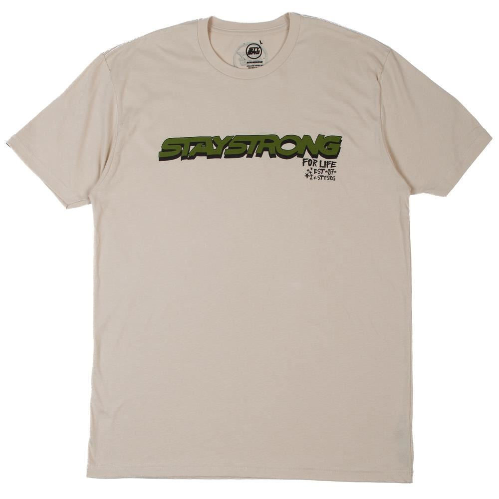 Stay Strong Freestyle Youth T-Shirt - Soft Cream