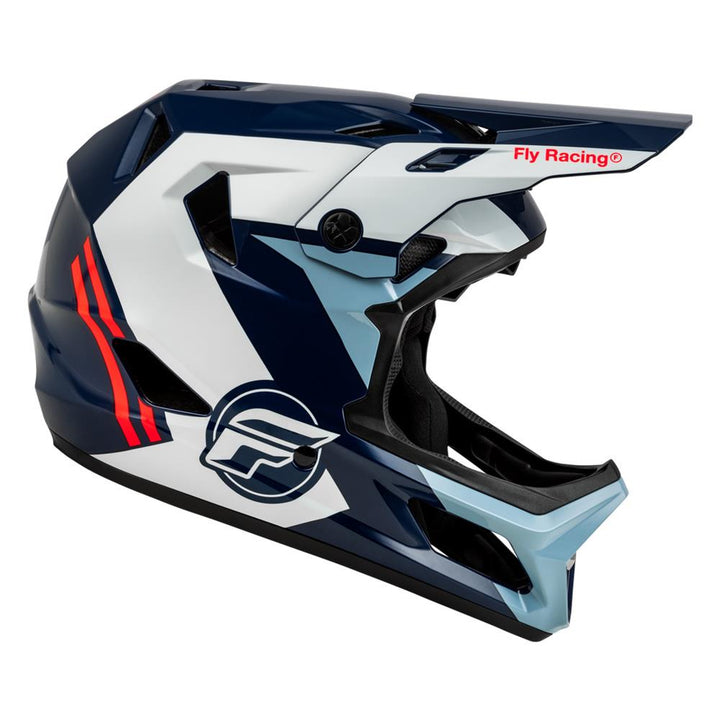 Fly Racing Rayce Helmet - Red/White/Blue