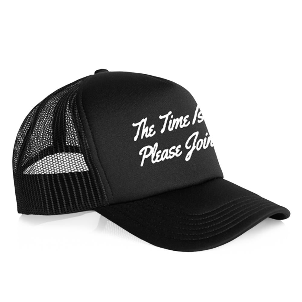 Cult Time is Now Trucker Cap - Black