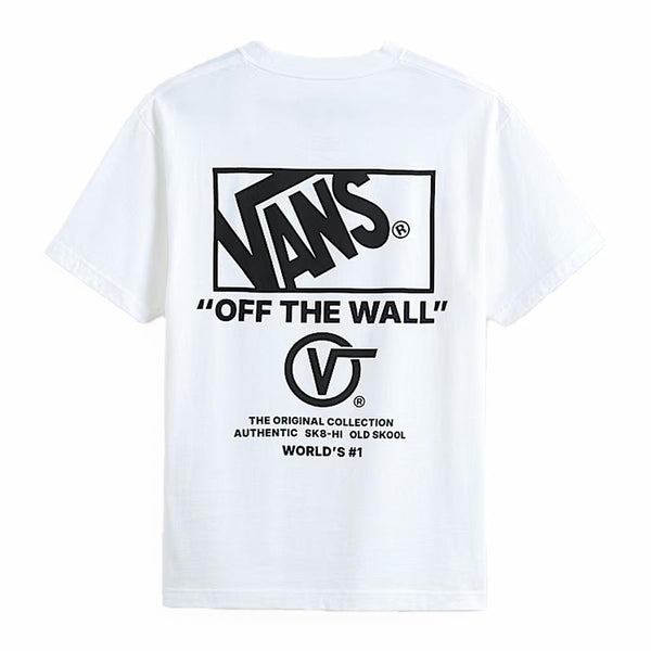 Vans Stacked Hi T-shirt - White – Source BMX - US