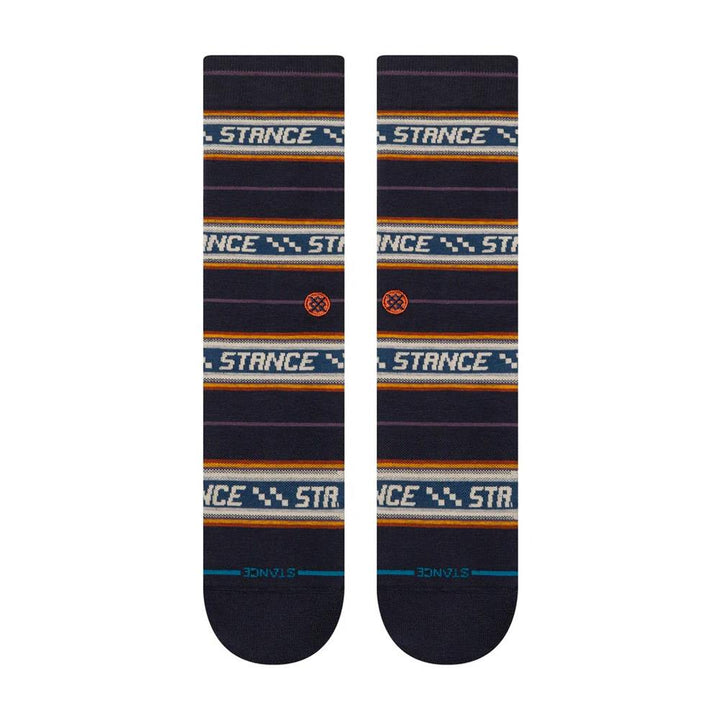 Stance Flowrider Crew Socks - Navy - Large