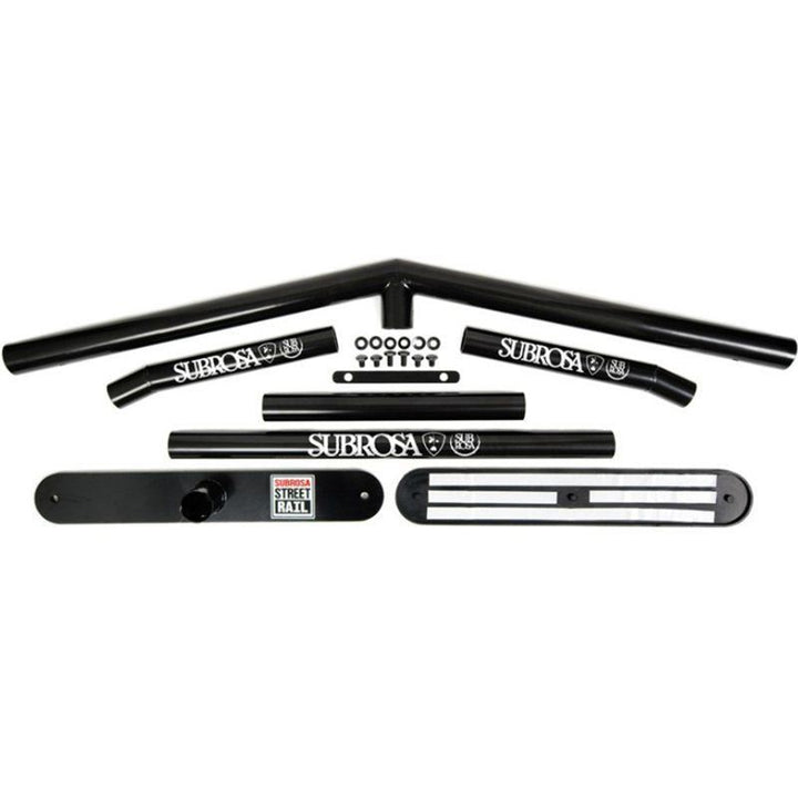 Subrosa Straßenschiene a Rahmen Kit Schwarz