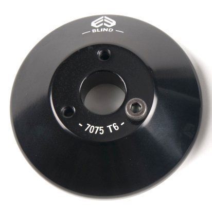 Eclat Trasero ciego Buje de Aleación Guard Negro