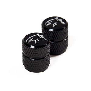 Source Valve Caps Black BMX Valve Caps