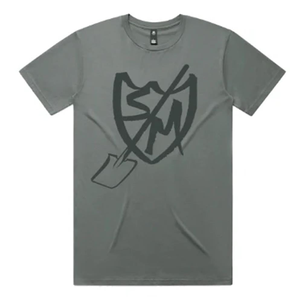 S&M Shovel Shield T-shirt - Shadow