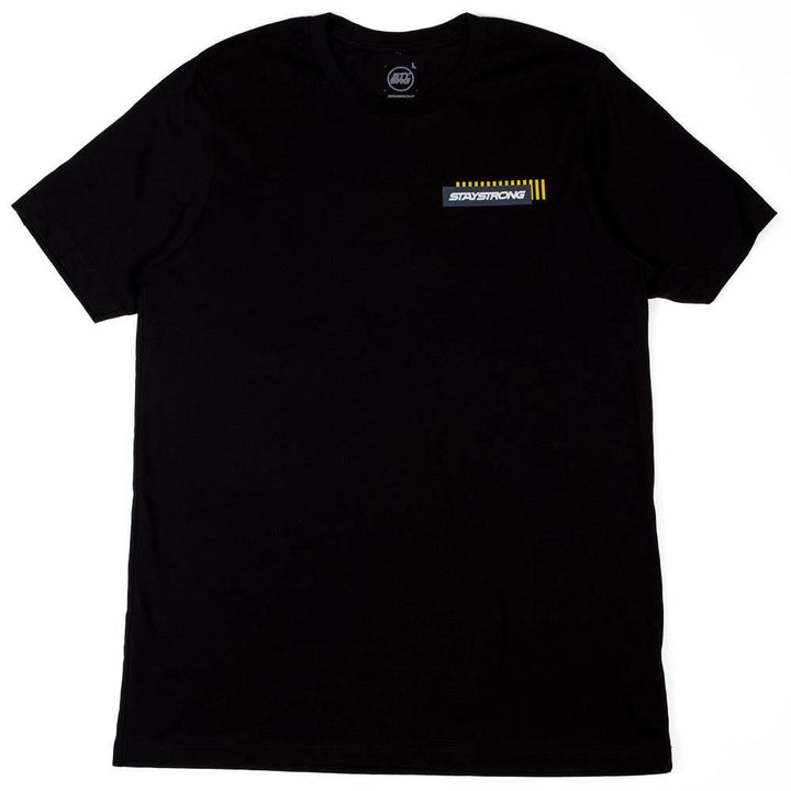 Stay Strong Block T-Shirt - Black