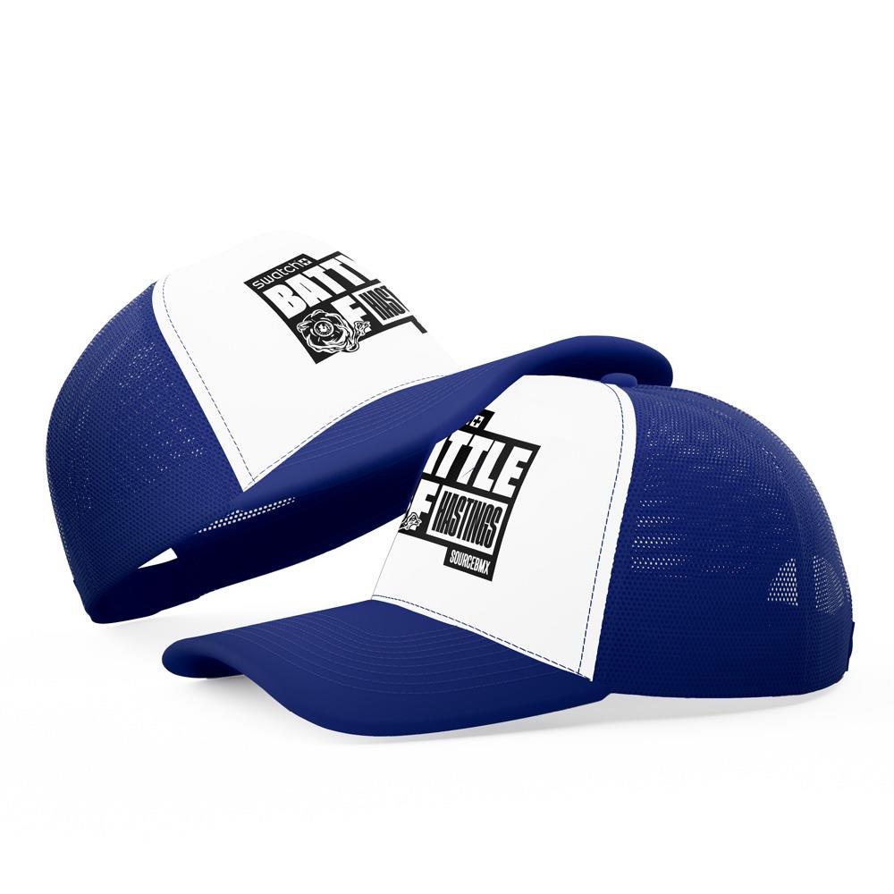 Source BOH 2025 Trucker Hat - French Navy/White