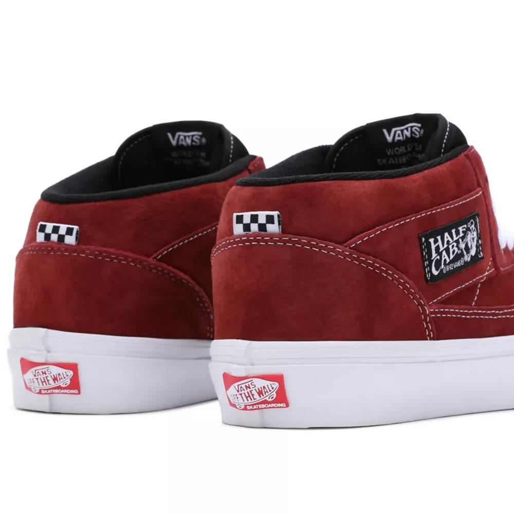 Vans Skate Half Cab '92 Pig Suede - Brick