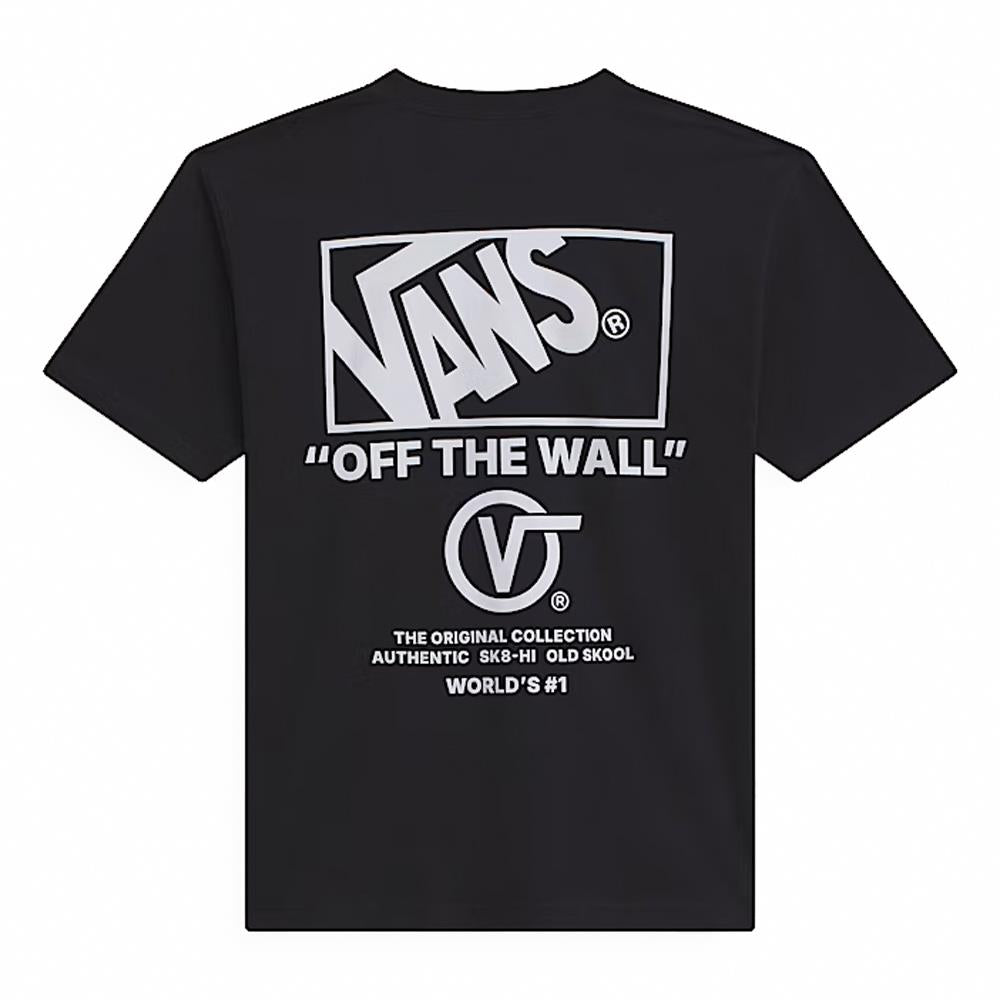 Vans Stacked Hi T-shirt - Black/White