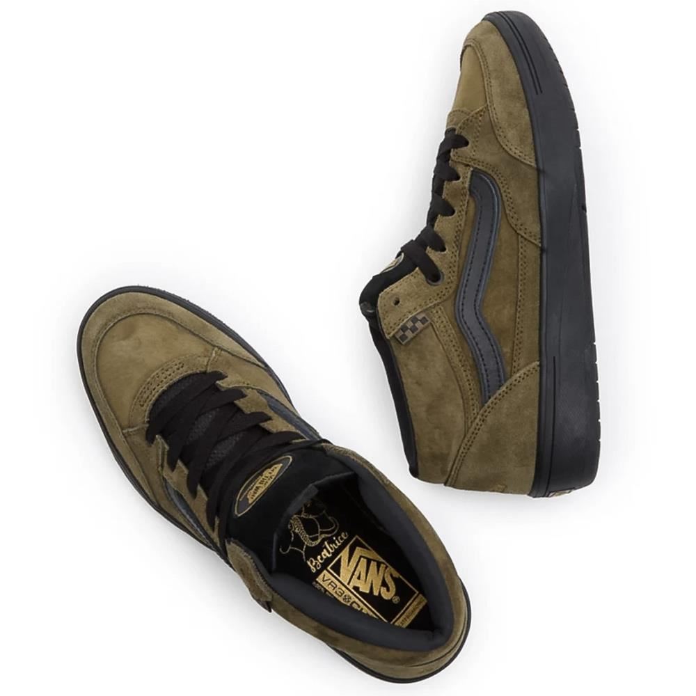 Vans Zahba Mid - Dark Olive – Source BMX - US Vans Zahba Mid - Dark Olive – Source BMX - US