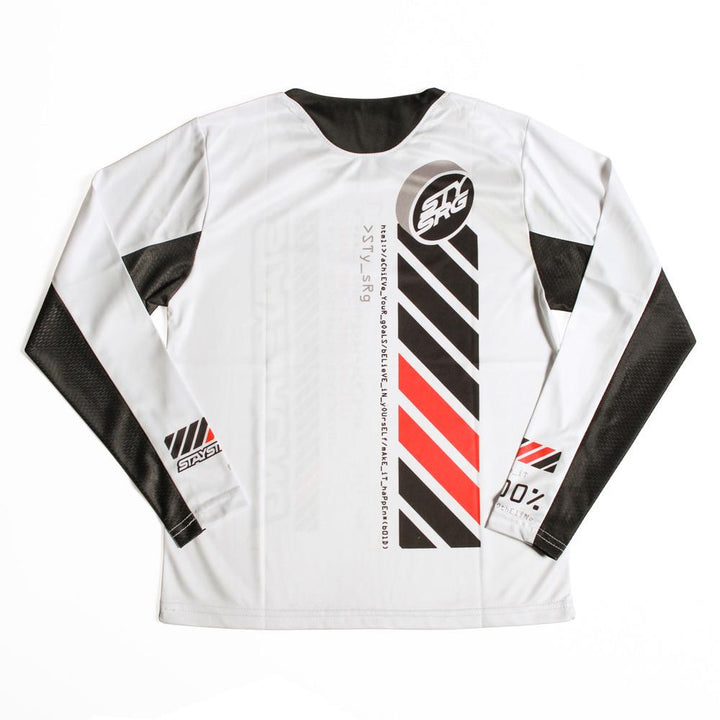 Stay Strong V5 Race Jersey - White
