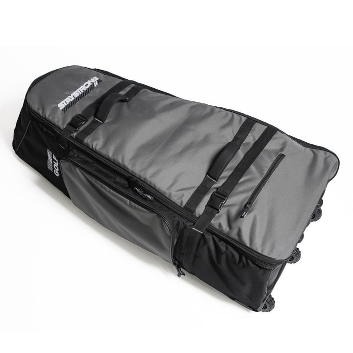 Stay Strong V3 Pro Series Golf/Bike Bag - Black and Grey