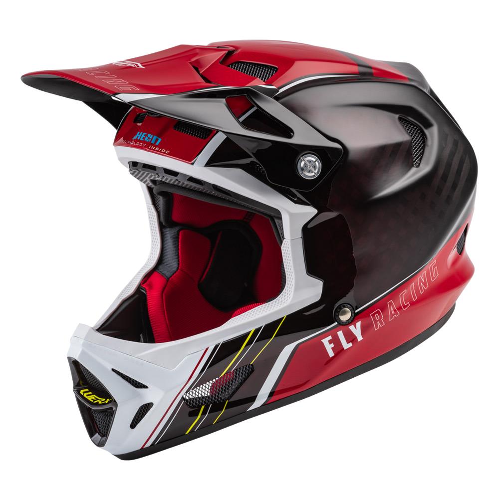 Fly Racing Werx-R Carbon Helmet - Red/White/Black