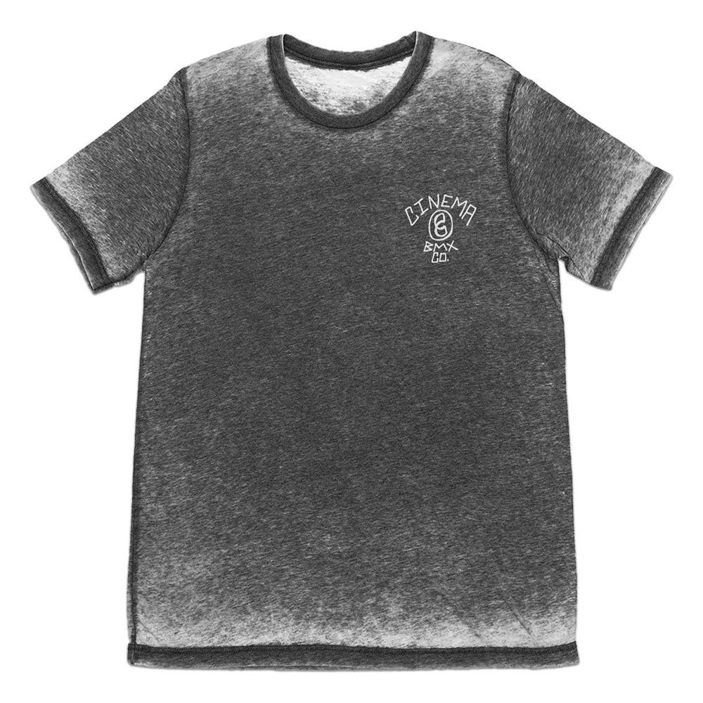 Cinema Flyer T-shirt - Gray Acid Wash