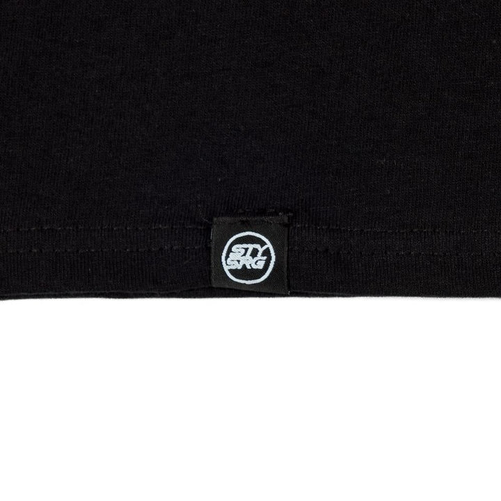 Stay Strong Scribble Long Sleeve T-Shirt - Black