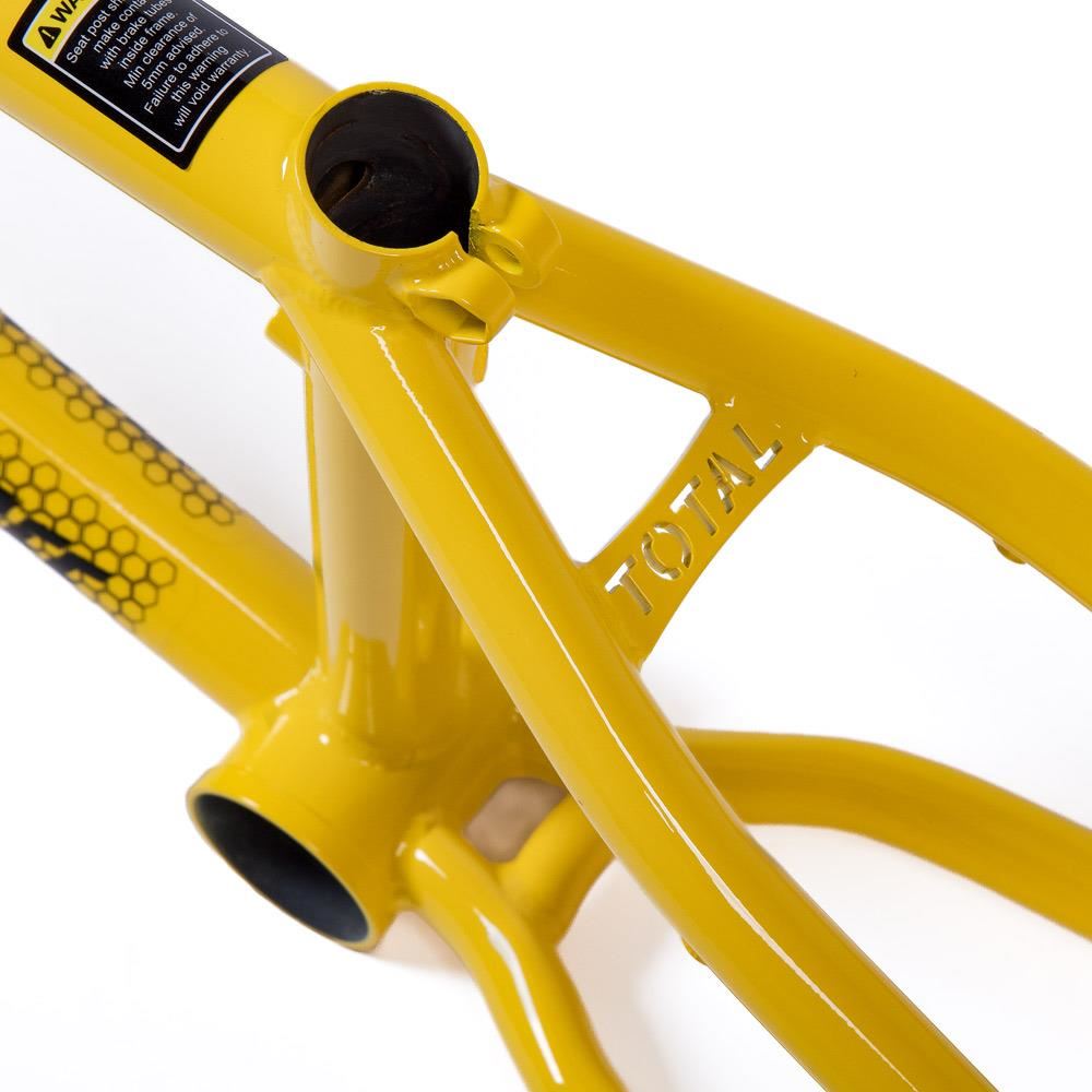 18インチBMXフレーム(TOTAL)ゴールド Total BMX Killabee K4 Frame – Source BMX - US
