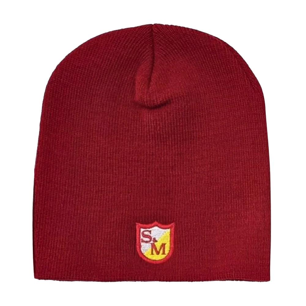 S&M Uncuffed Shield Beanie - Red
