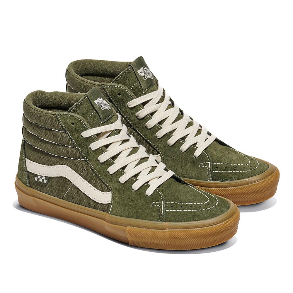 Vans Skate Sk8-Hi Grape Leaf/Gum – Source BMX US