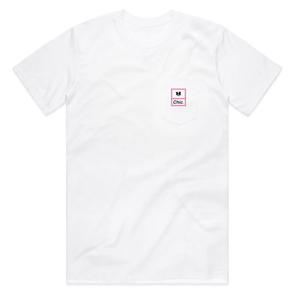 Chic x Help Camiseta de 'We Film Criminals' - White