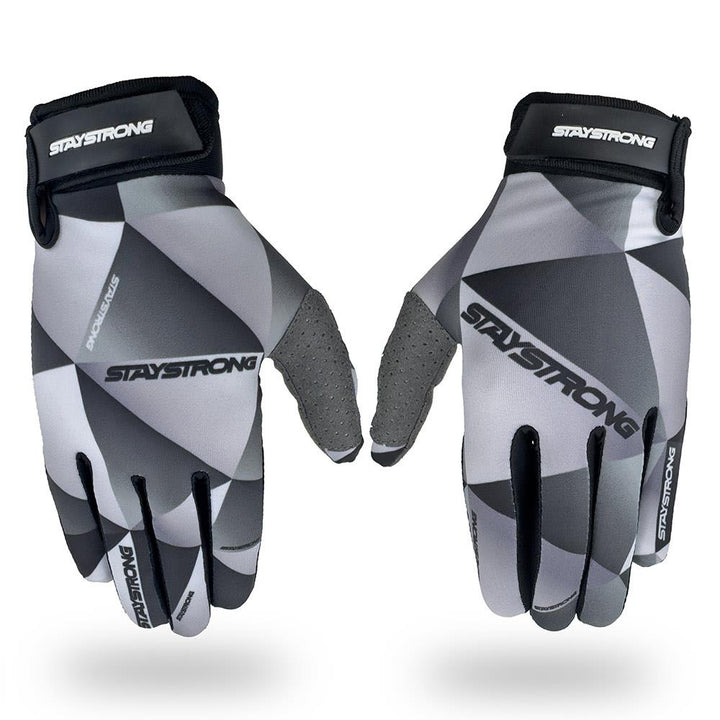 Stay Strong Prism Youth Gloves - White