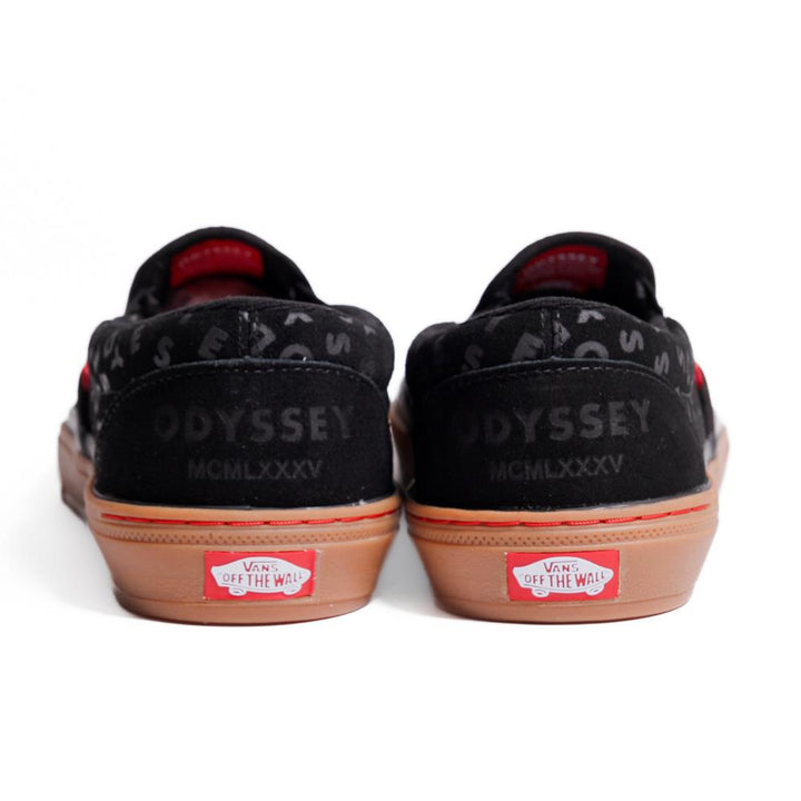 Vans x Odyssey BMX Slip-On - Black/Red/Gum
