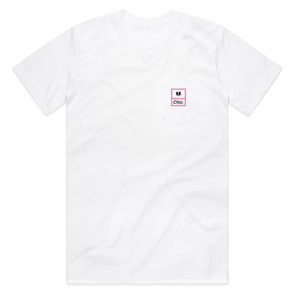 Chic x Help T -shirt "Filmiamo criminali" - White