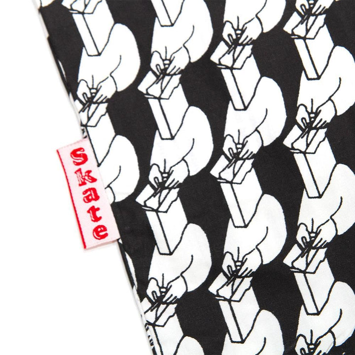 Lovenskate Let Others Open Your Mind Button-Up Shirt - Black/White