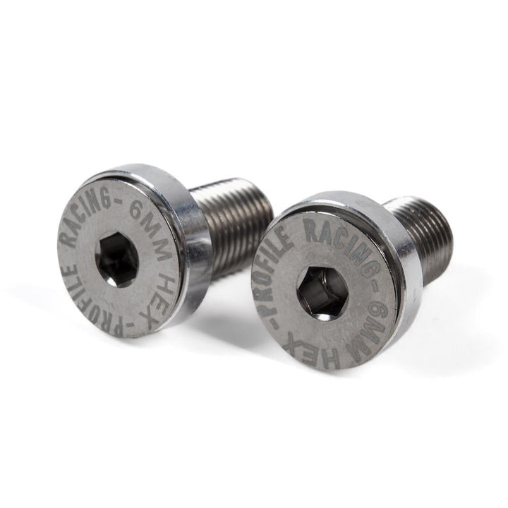 Profile Titanium GDH Flush Mount Crank Spindle Bolts (pair)