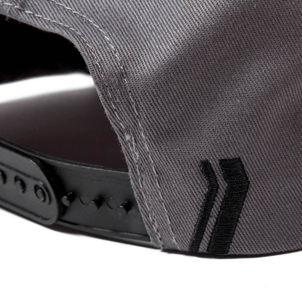 Stay Strong BFS Circle Patch Snapback Cap - grigio/Nero