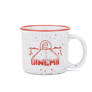 Cinema Wayfarer Mug - White/Red
