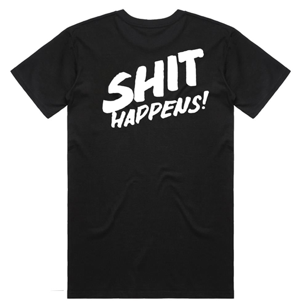 Cult Sh*t Happens T-shirt - Black