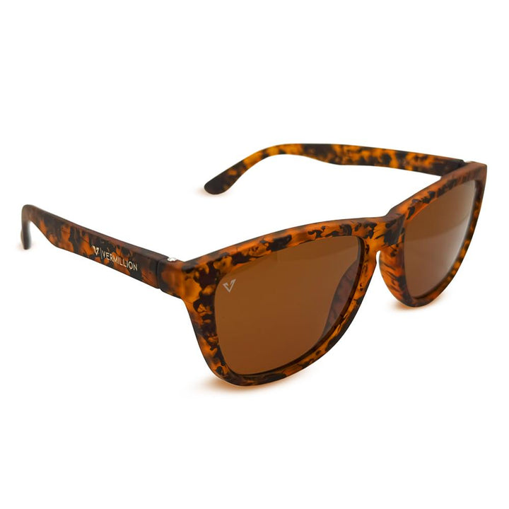 Vermillion Endy Sunglasses - Dennis Enarson Signature - Tortoise/Brown