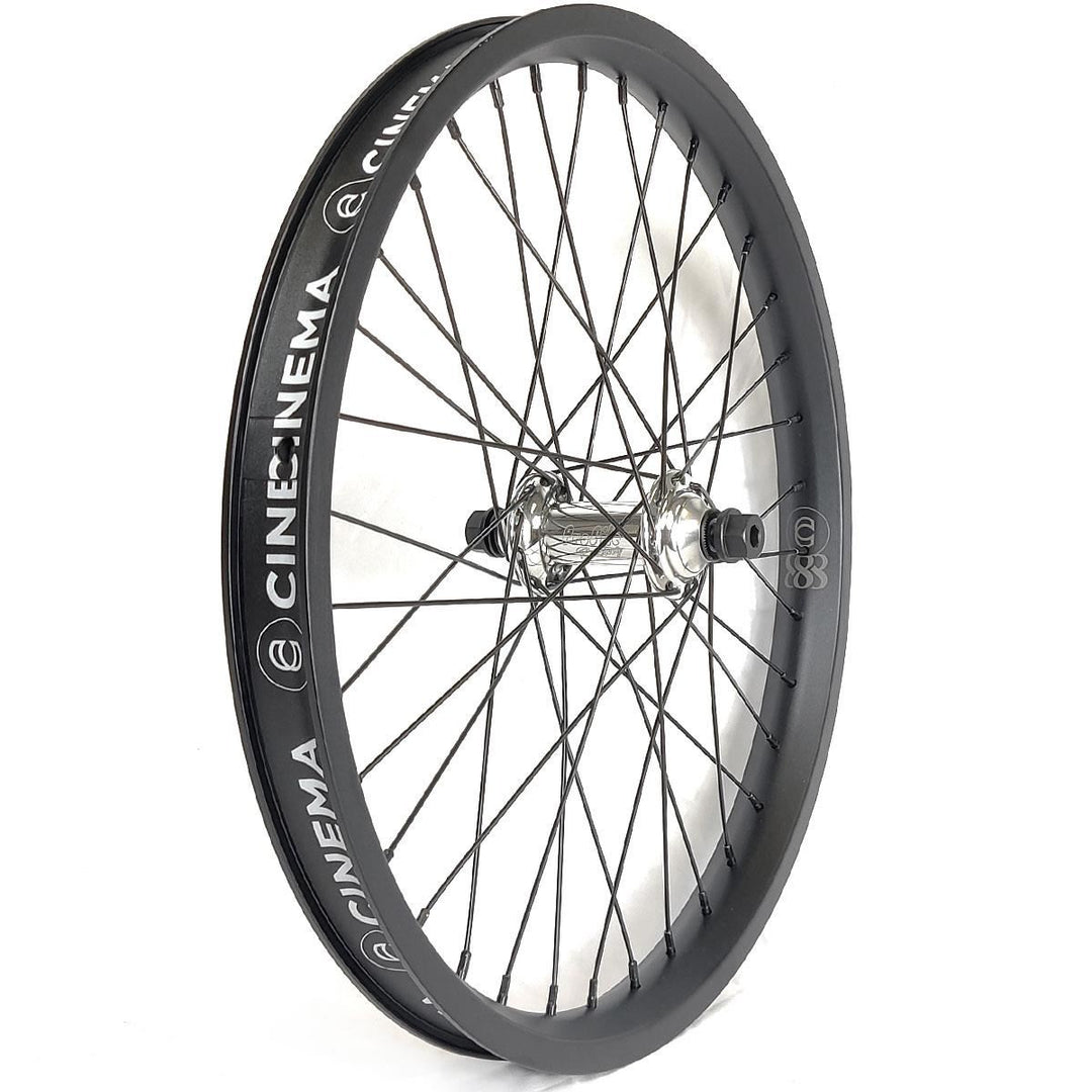 Profile Elite / Cinema 888 ruota anteriore personalizzata - lucidata/Nero