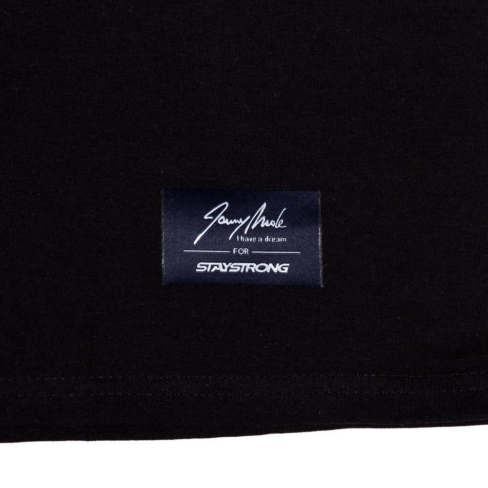 Stay Strong X Jonny Mole Explotó camiseta de manga larga - Negro