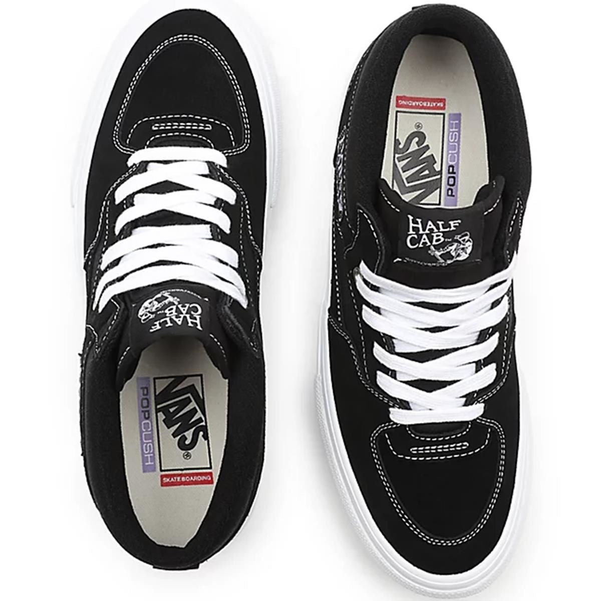 Vans Skate Half Cab - Black/White – Source BMX - US