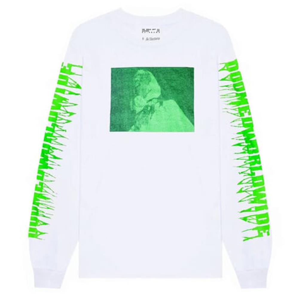 Doomed Renunciar a la camiseta de manga larga - blanco