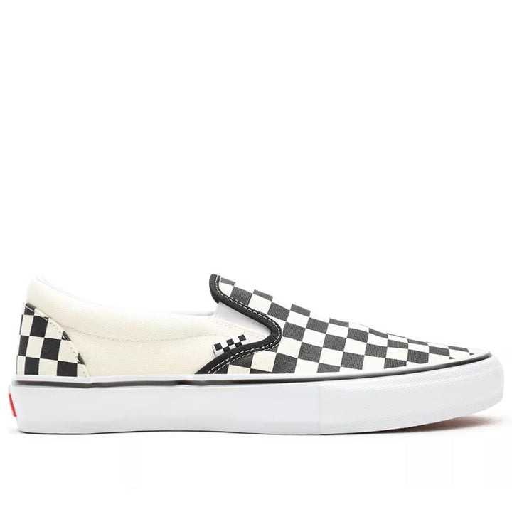 Vans Skate slip on - a scacchiera Nero/Bianco
