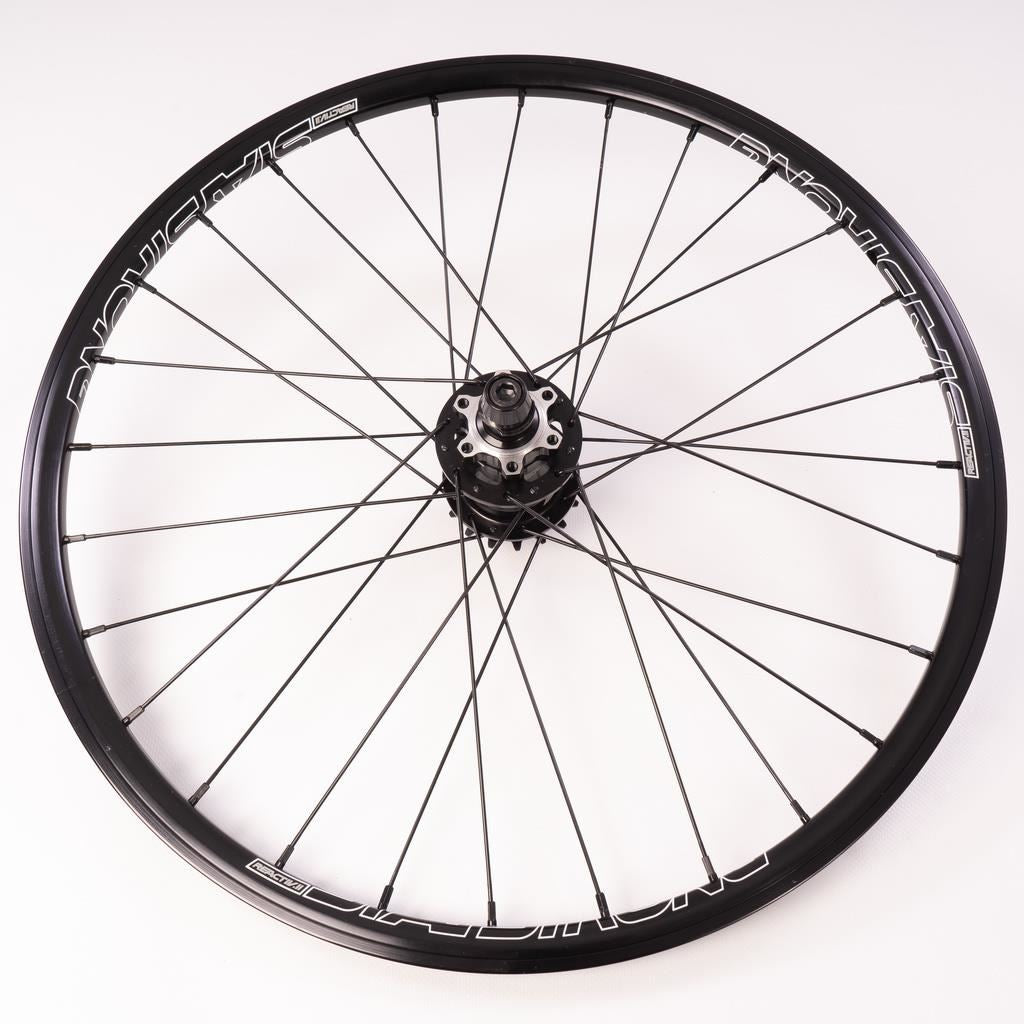 Stay Strong Reactiv 2 20" Disc Race Wheelset- Black/ 1-1/8"