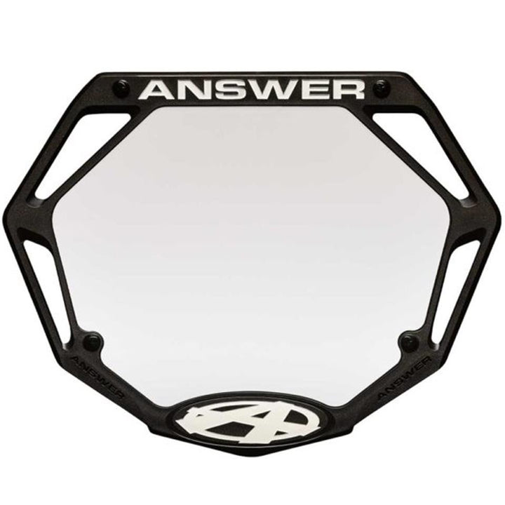 Answer Piastra numero di gara 3D