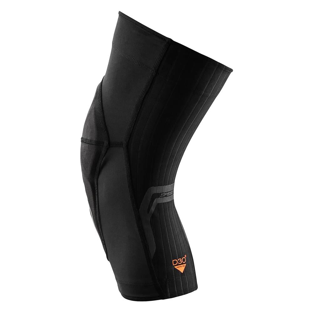 Troy Lee Speed Pro Knee Guards - Solid Black