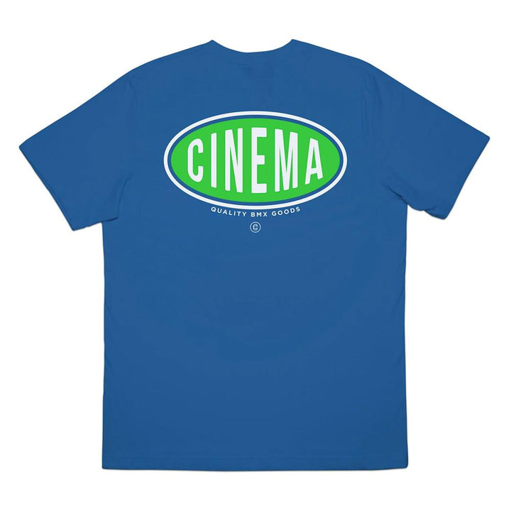 Cinema Throwback T-shirt - Columbia Blue