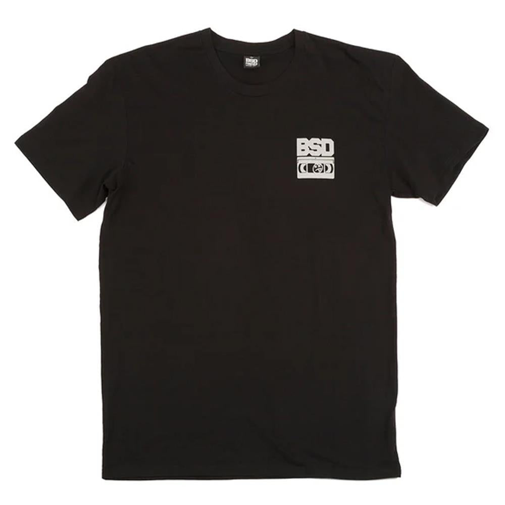 BSD Mixtape Unreel T-shirt - Black | Source BMX - US