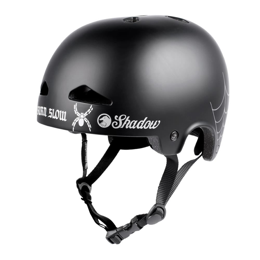 Shadow X Burn Slow Featherweight In-Mold Helmet - Matte Black