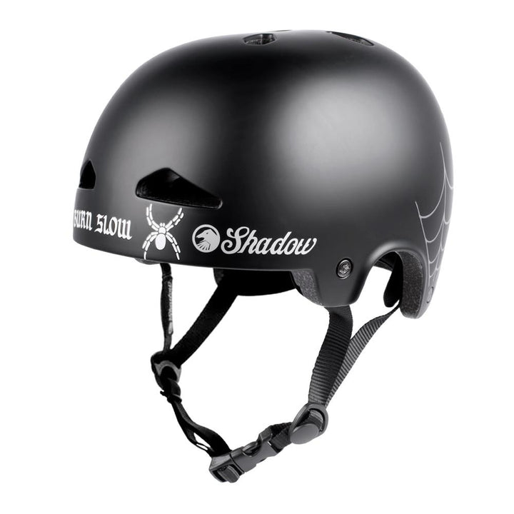 Shadow X Burn Slow Featherweight In-Mold Helmet - Matte Black