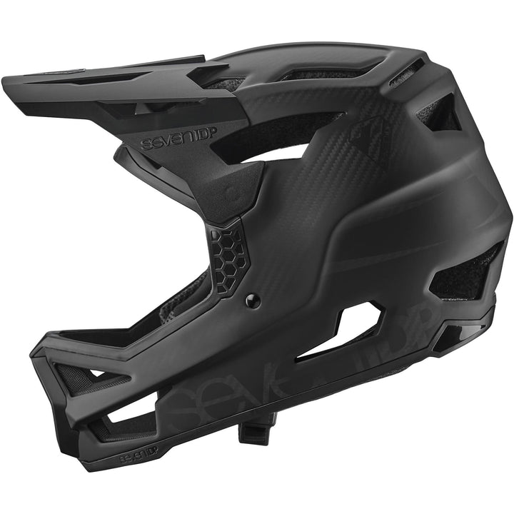 Seven iDP Project 23 Carbon Race Helmet - Black/Raw Carbon
