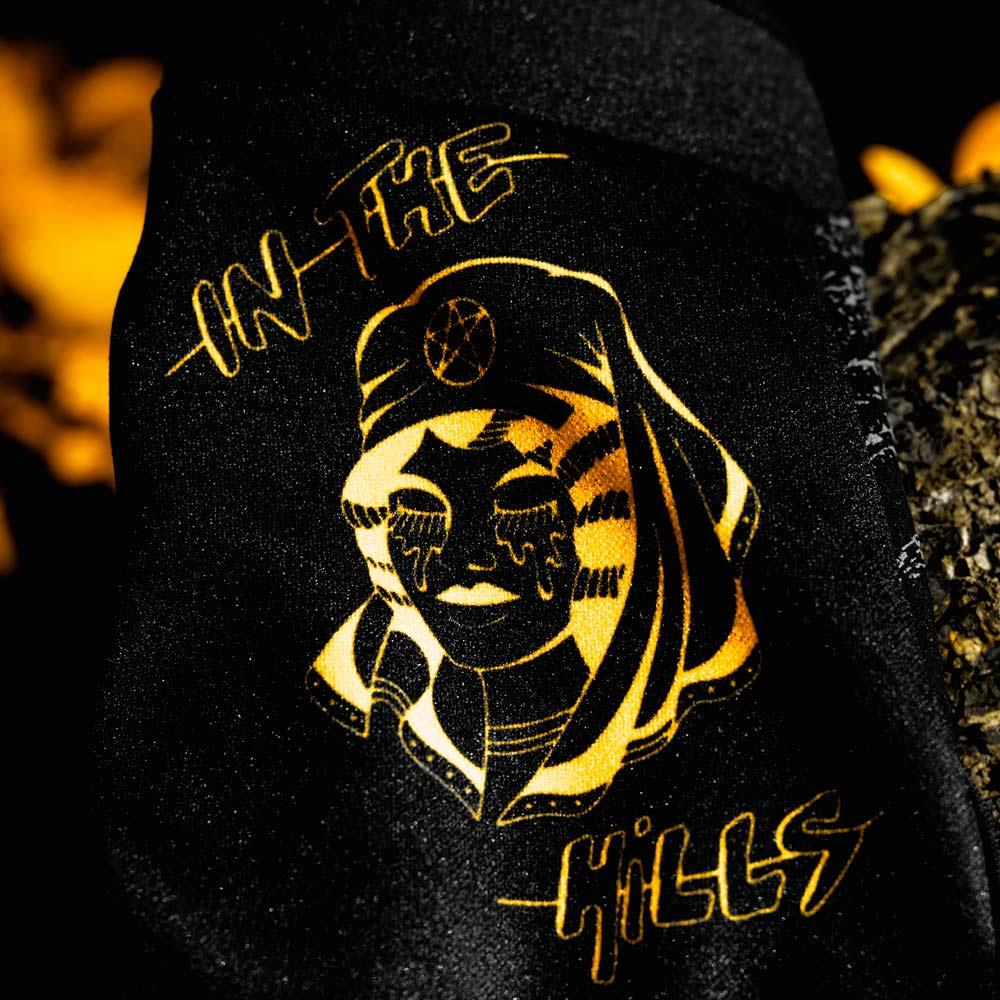 Shadow x In The Hills Gang Conspire Gloves - Black/Yellow