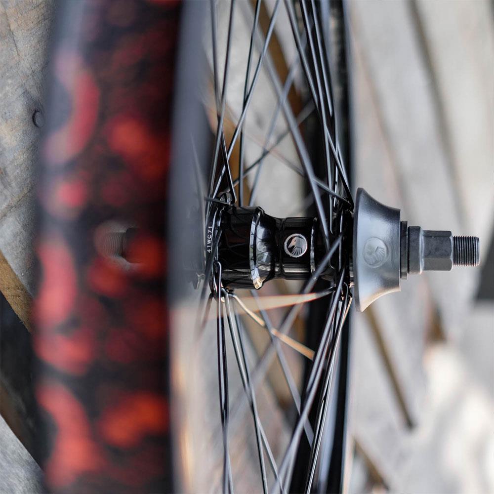 パーツ shadow SYMBOL REAR WHEEL RHD 9T 36H Shadow Symbol Rear Cassette Wheel - RHD – Source BMX - US