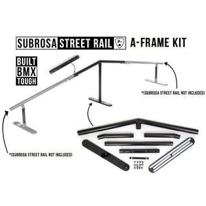 Subrosa Street Rail A Frame Kit Black