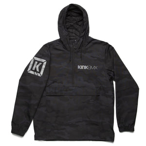 Kink Special Ops Pullover Jacket - Black Camo