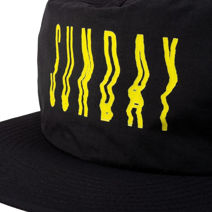 Sunday High Wave Nylon Hat - Black